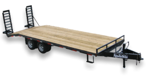 flatbed equipment trailer